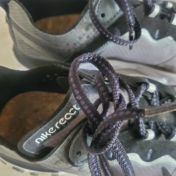 NIKE React Element 87 Black Anthracite/Gray Walking Performance Sneakers W7.5 M6 - Picture 6 of 12